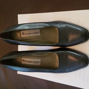 Etienne Aigner Navy 2.5 Inch Women's Heels
